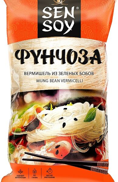 Вермишель Sen Soy Premium Фунчоза 200г