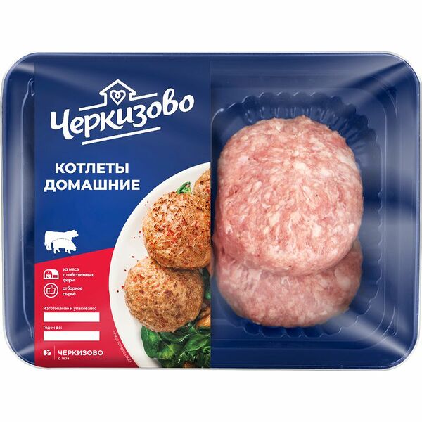 Котлеты свинина-говядина Черкизово Домашние