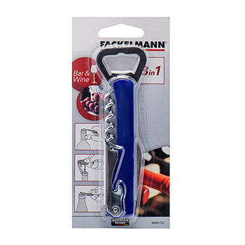 Штопор с рычагами Fackelmann белый 16 см Orland Manufacturing Китай