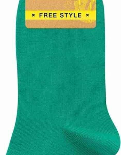 Носки унисекс Omsa короткие Freestyle 605 цвет: verde/мятно-зелёный размер: 42-44