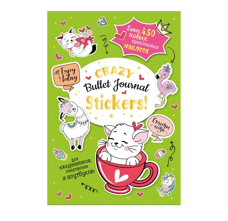 

Наклейки Crazy Bullet Journal Stickers в ассортименте