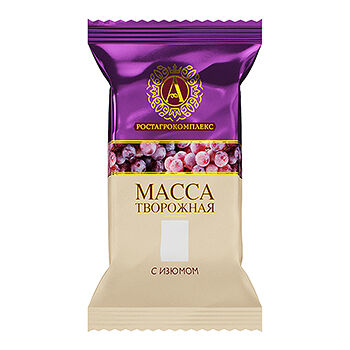 Масса творожная А. Ростагрокомплекс Изюм 20%