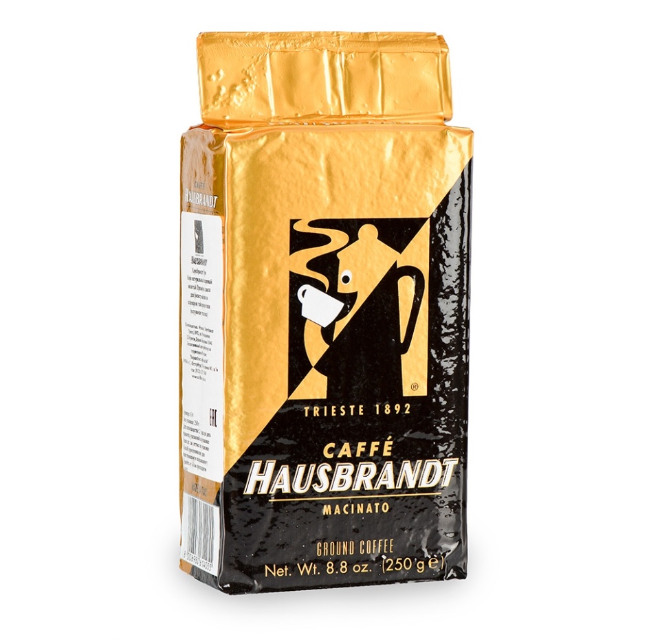 

Кофе молотый Oro, Hausbrandt, 250 г, Италия