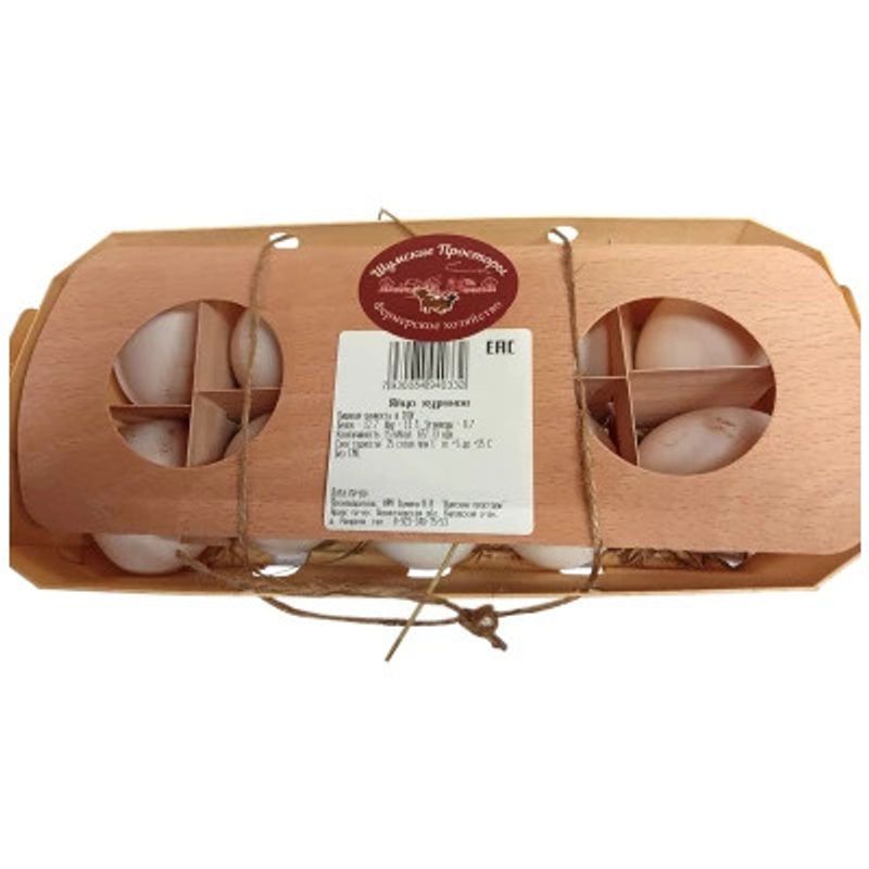 

Яйцо куриное Шумские Просторы С1 10 шт. 600 г