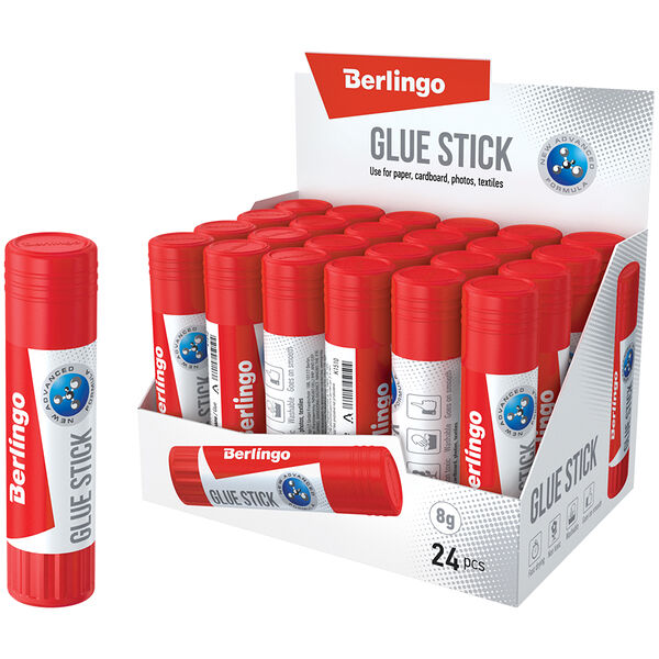 Клей-карандаш 8г. BERLINGO K1510 шт Berlingo
