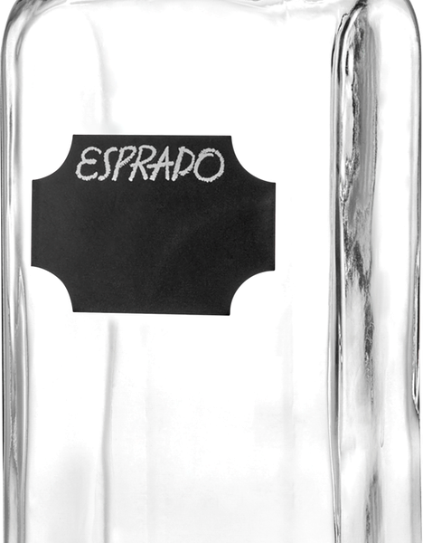 Банка для хранения Esprado Fresco с меловым стикером, стекло, 1.6л Арт. FRE160E405