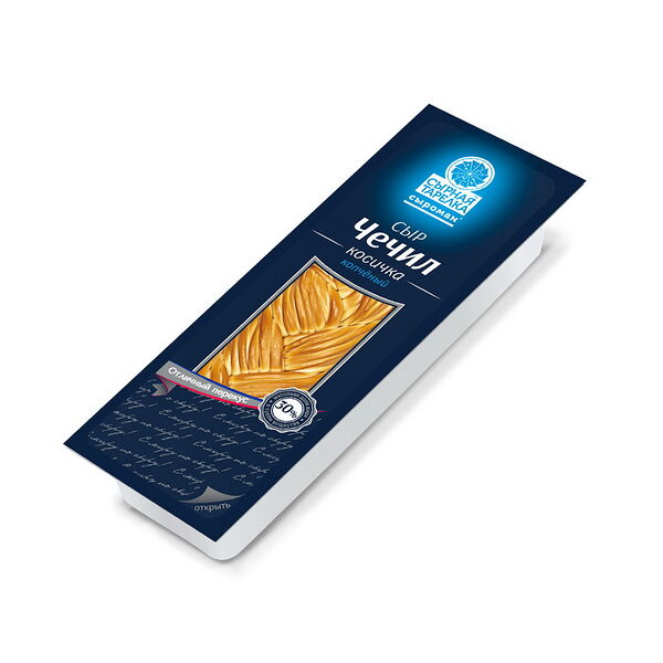 Сыр п/тв Косичка сырная копченая 100г Боровский сыр