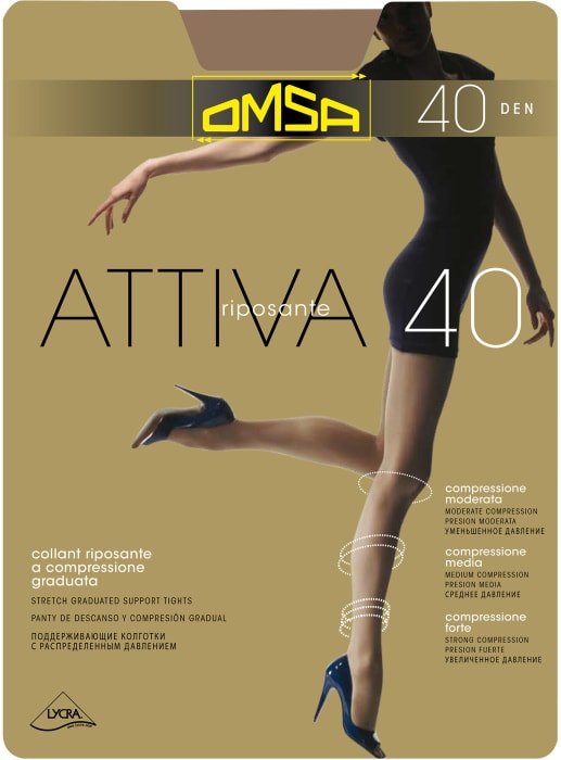 

Колготки женские Omsa attiva 40 daino размер 2