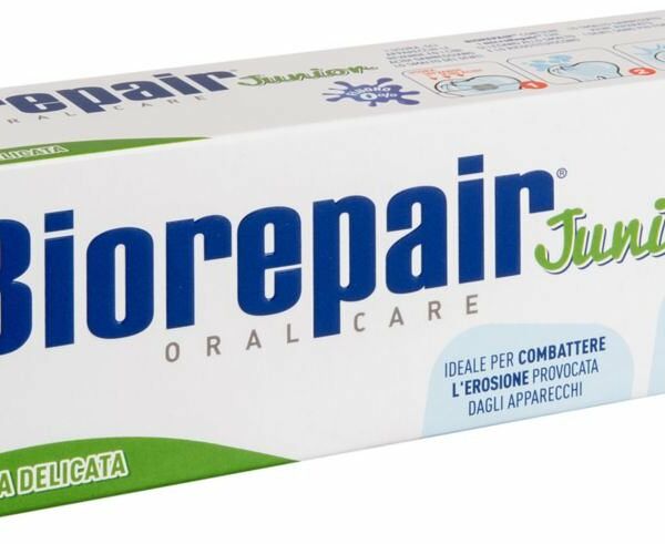 Паста зубная Biorepair Junior Сладкая мята для детей 7-14 лет, 75 мл