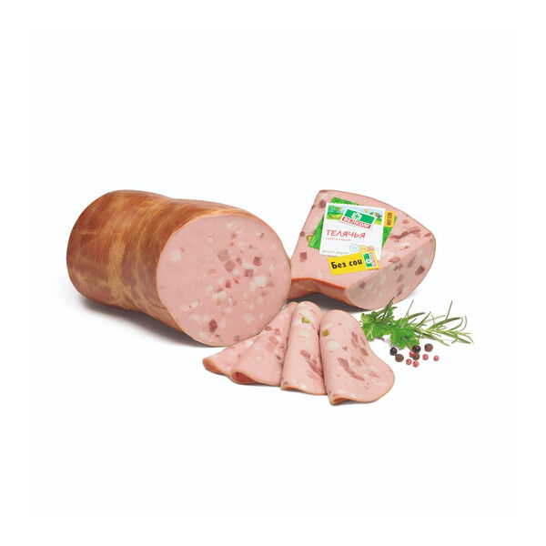 Колбаса Телячья в синюге из охлажденного мяса вареная Велком