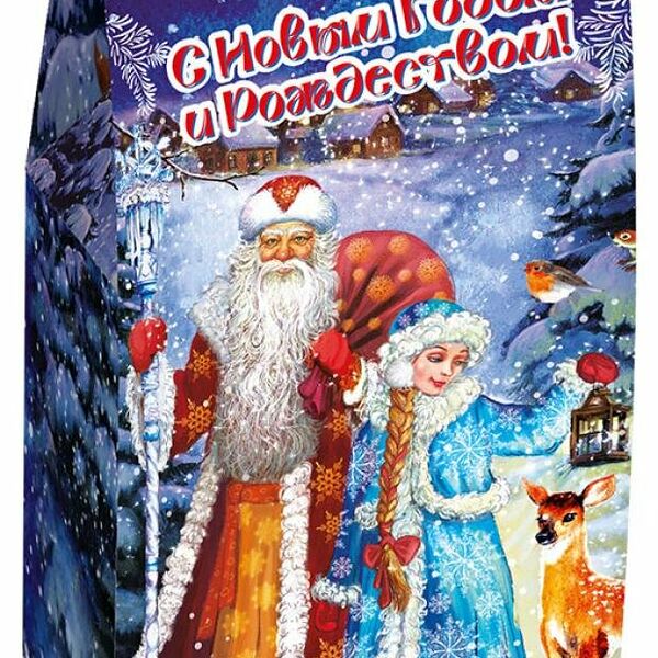 Чай черный Три Дружных Слона Русская сказка Дед Мороз