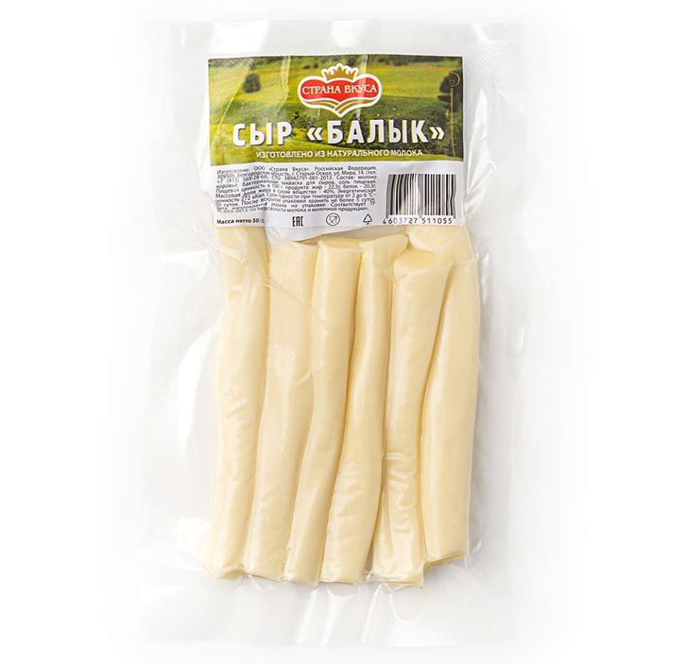 

Сыр Страна вкуса Балык 50 г