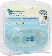 Аспиратор для носа CANPOL BABIES с набором аксесуаров арт. 5/119