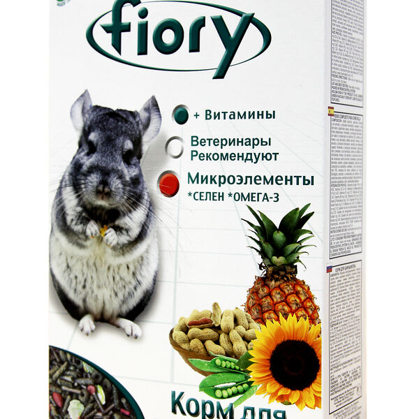 Корм для шиншилл Fiory Cincy Злаковое ассорти, 0.8 кг