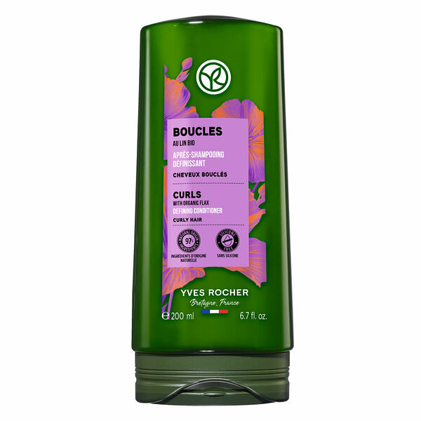 Кондиционер для волос Yves Rocher Упругие локоны с экстрактом льна