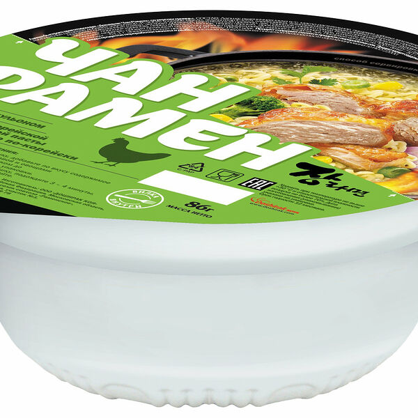 Лапша быстрого приготовления Доширак Чан Рамен со вкусом курицы ТМ Доширак