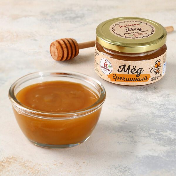 Мёд Алтайский гречишный МясновЪ Буфет, 250 г