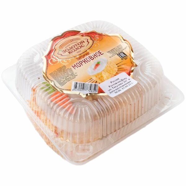 Пирожное Абачараев А.С. морковное 200г