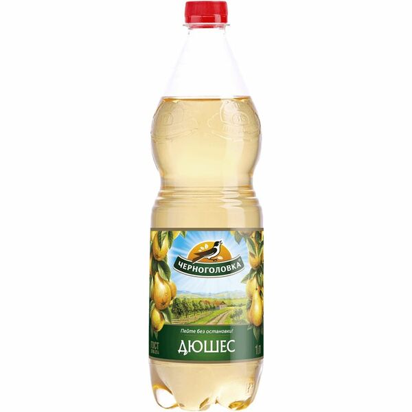 Напиток газированный Черноголовка  Дюшес безалкогольный, 1л