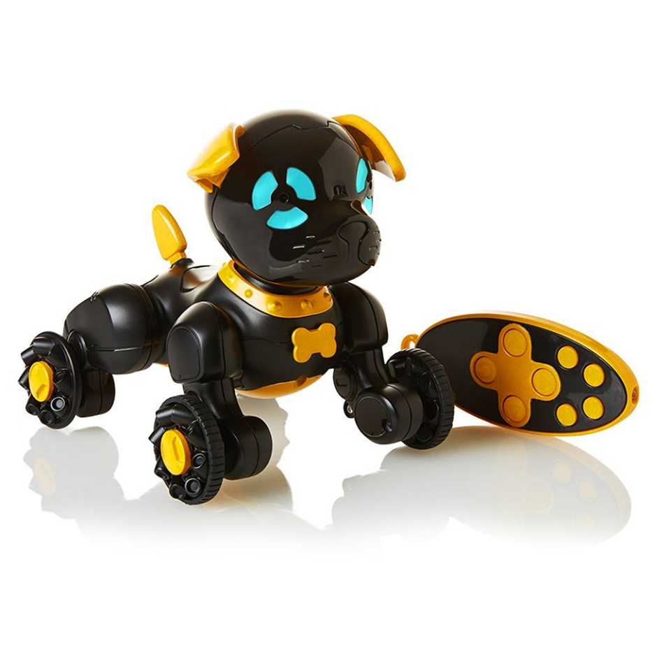 

Робот WowWee Щенок Chippo чёрный 475 г