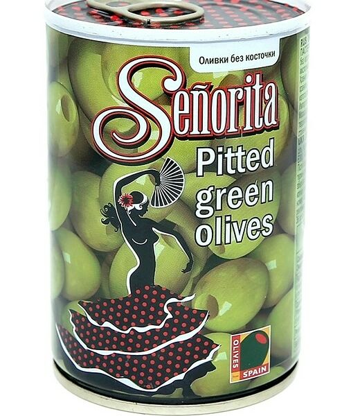 Оливки зеленые б/к SENORITA ж/б 280г
