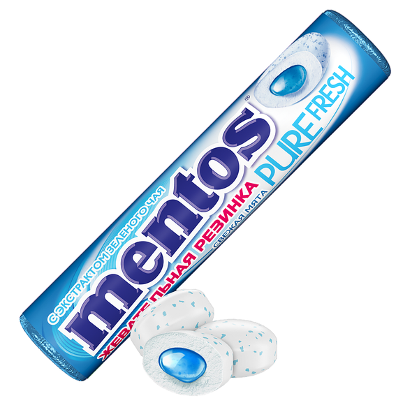 Жевательная резинка Mentos Pure Fresh Свежая мята