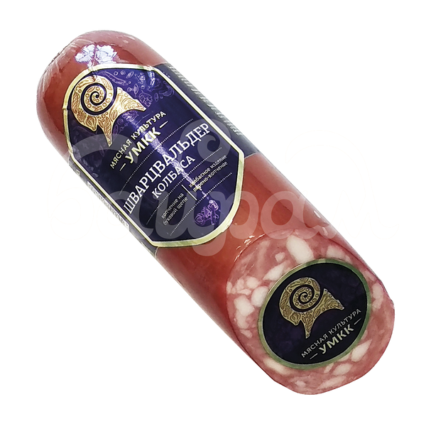 Колбаса Шварцвальдер 350гр в/к УМКК срез в/у