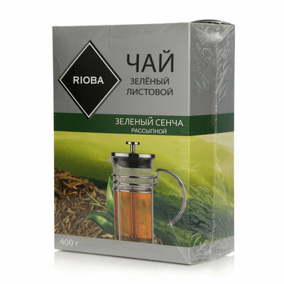 Чай зеленый листовой Зеленый сенча рассыпной ТМ Rioba (Риоба)