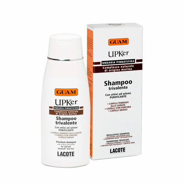 Шампунь для волос тройного действия GUAM UPKER Shampoo Trivalente 200 мл
