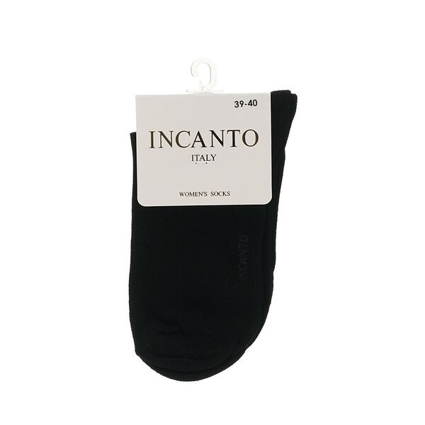 Женские однотонные носки Incanto IBD733003 Nero р.39-40
