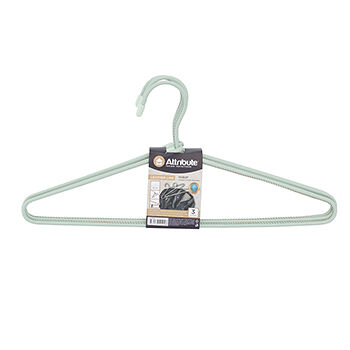 Набор вешалок Leather Line универсальных, Attribute, 3 шт., Китай