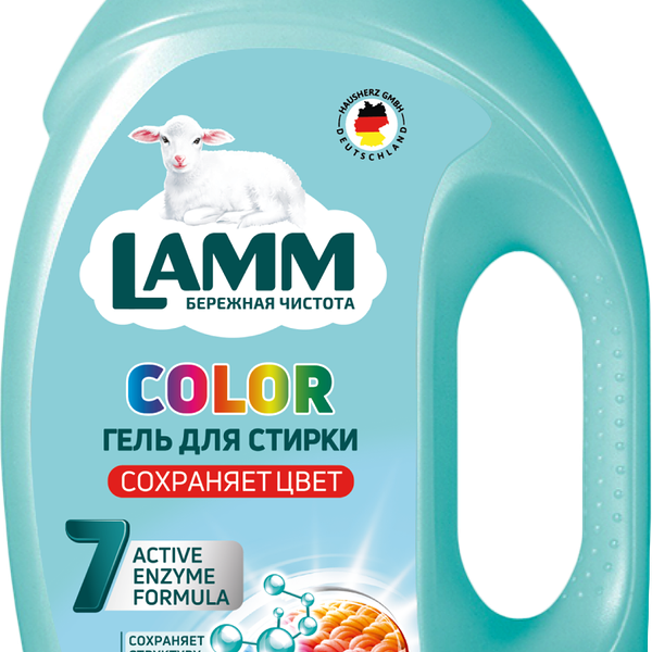 Гель для стирки Lamm Color для цветного белья 1.3л