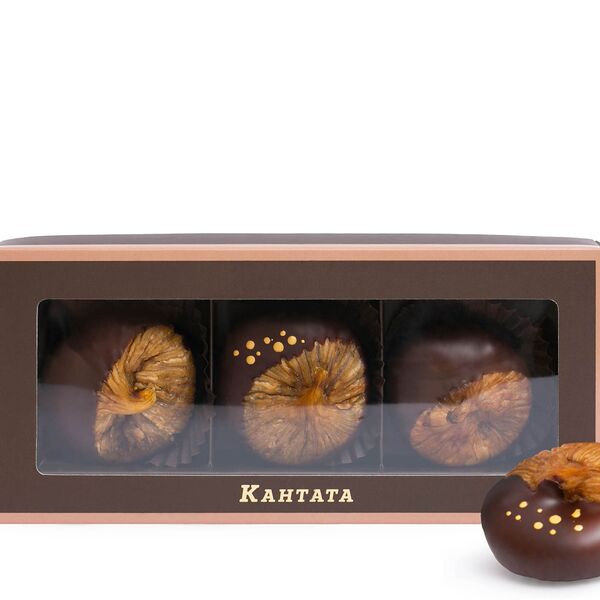 Инжир в темном шоколаде с начинкой