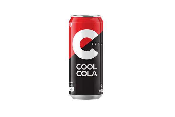 Напиток сильногазированный Cool Cola Zero безалкогольный 330 мл