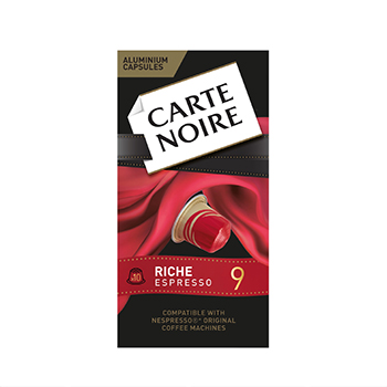 

Кофе Carte Noire Riche Espresso Nespresso в капсулах 10 шт 52 г