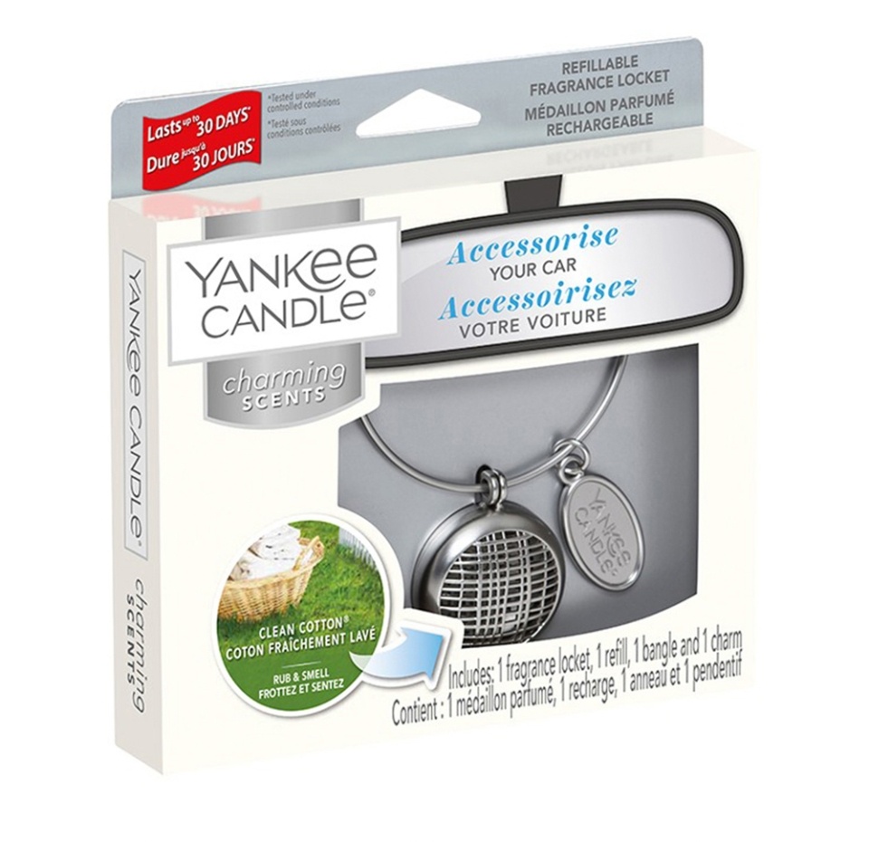 

Ароматизатор для авто линейный "Чистый хлопок" Yankee candle, Китай