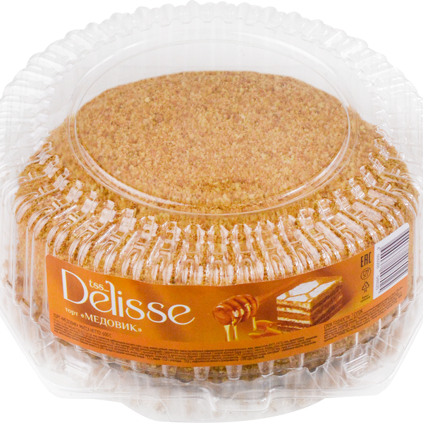 Торт DELISSE Медовик, 600г