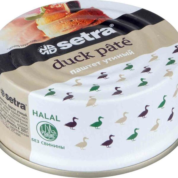 Паштет утиный Setra