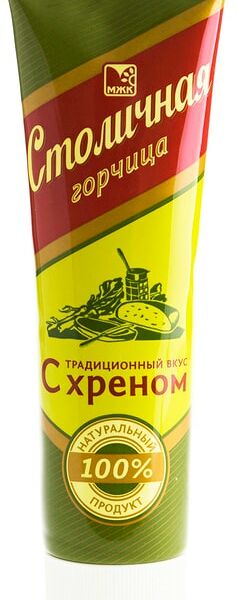 Горчица МЖК Столичная с хреном 100г