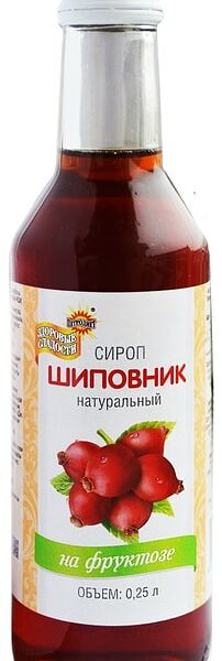 Сироп Петродиет Шиповник на фруктозе 250мл