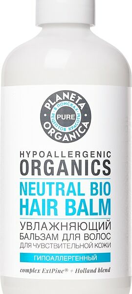 Бальзам для волос Planeta Organica Pure Увлажняющий 400мл