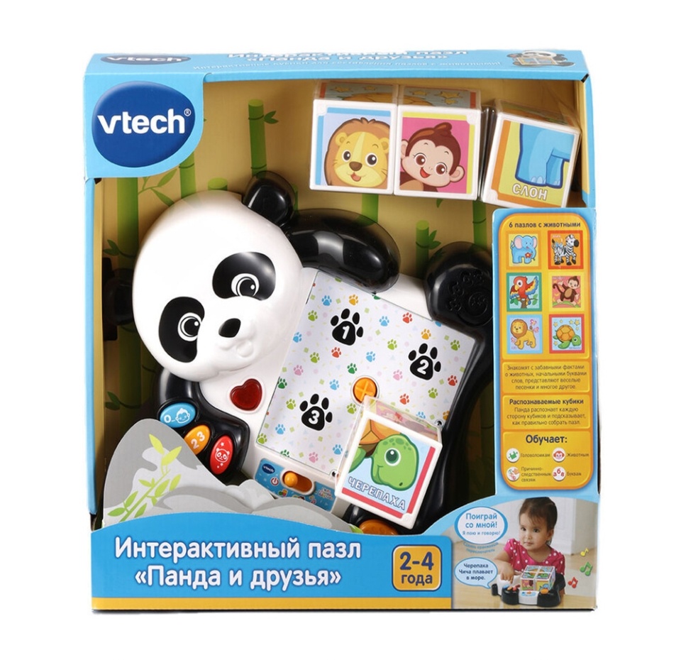 

Интерактивный пазл VTech Панда и друзья