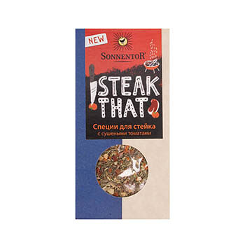 Приправа для стейка с сушеными томатами Sonnentor 50 г, Австрия