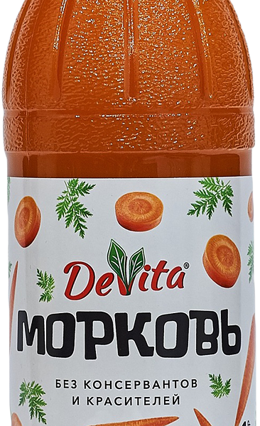 Нектар DeVita морковный 1 л