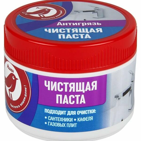 Чистящая паста АШАН Красная птица, 400 г