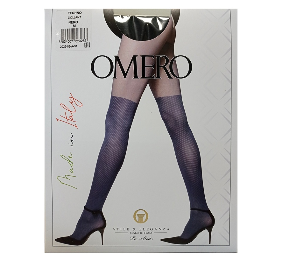 

Колготки Omero Techno цвет Nero, 20/60 den, размер M, Италия