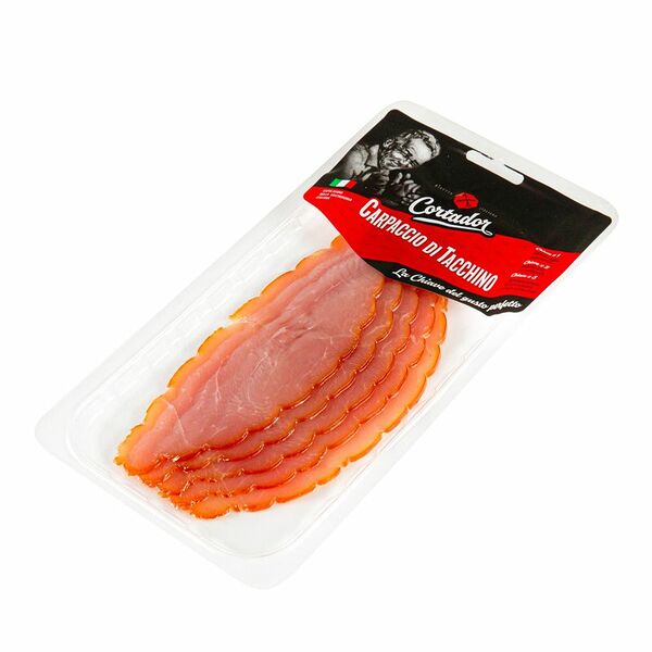 Мясо индейки сыро-копчёное Cortador Carpaccio, нарезка