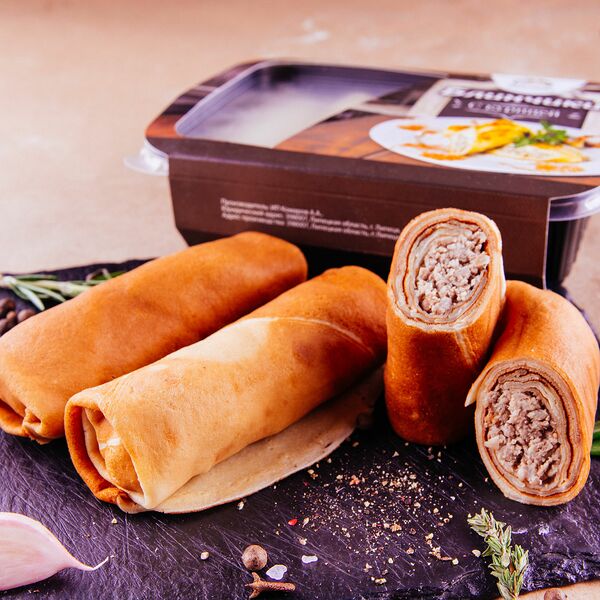 Блинчики с курицей