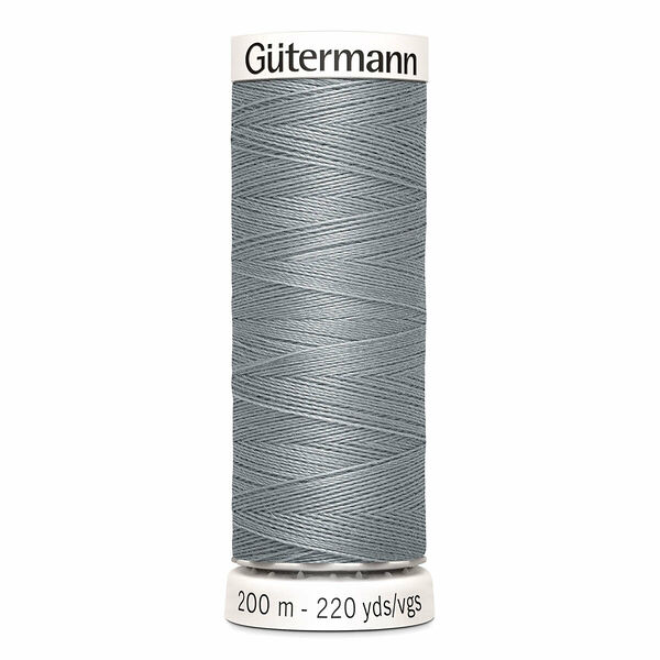 748277 Нить Sew-all для всех материалов, 200м, 100% п/э Gutermann(040 пепельно-серый)