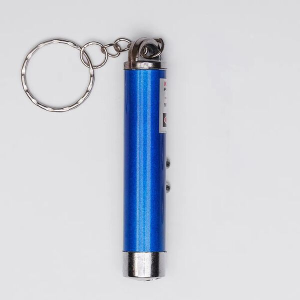 Игрушка для кошек Указка лазерная (3 вида лучей), 7х1 см